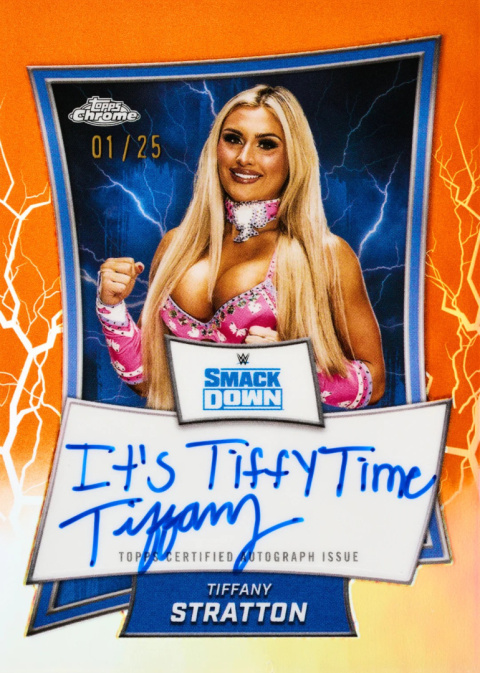 Value BOX Karty WWE Topps Chrome 2025 | karteina.pl